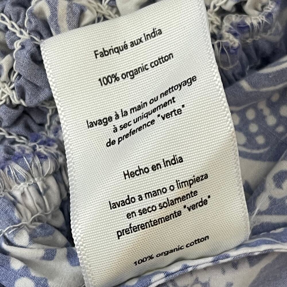 MARA HOFFMAN Nicole Midi Skirt In Emonia Print - Purple- Organic Cotton - Size M - Picture 6 of 6